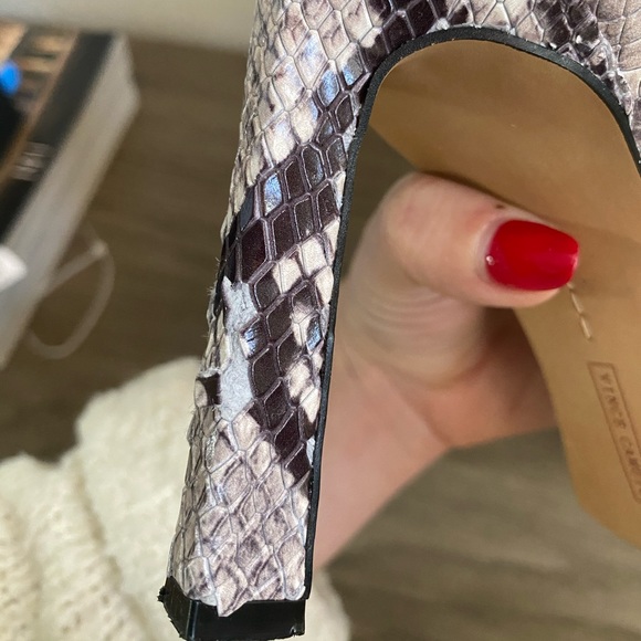 Vince Camuto Snakeskin Booties - Picture 4 of 7